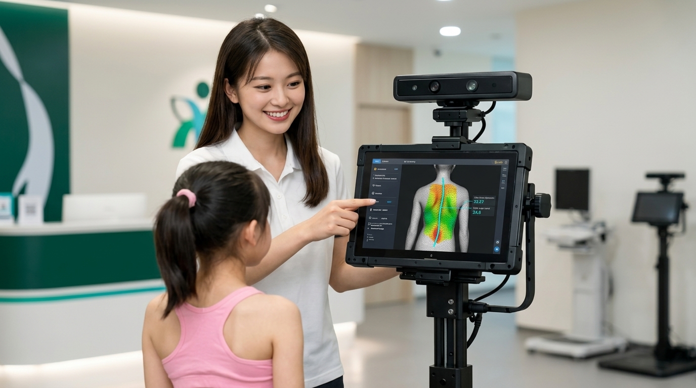 倍恩体脊柱健康 AI 智能筛查系统